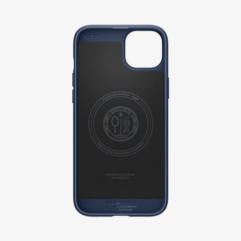 ACS06597 - iPhone 15 Pro Max Case Mag Armor (MagFit) in matte black showing the back